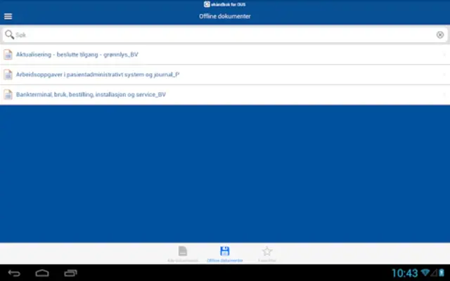 eHåndbok android App screenshot 0