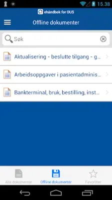 eHåndbok android App screenshot 4